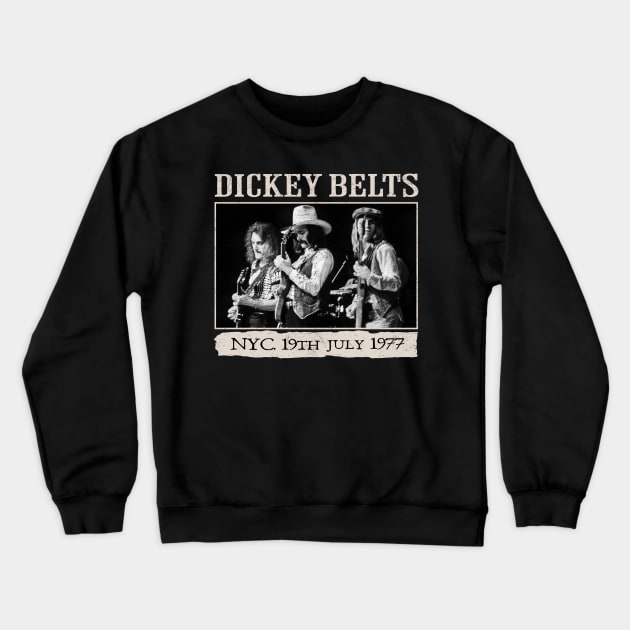 Dickey Betts NYC Crewneck Sweatshirt by xalauras studio